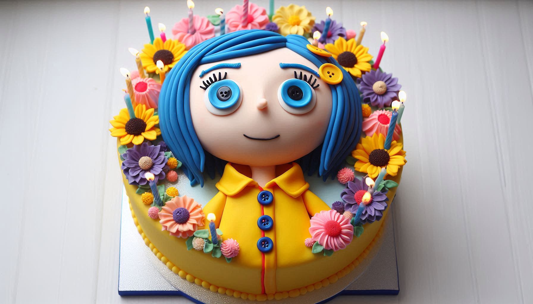 Coraline Birthday Cake​