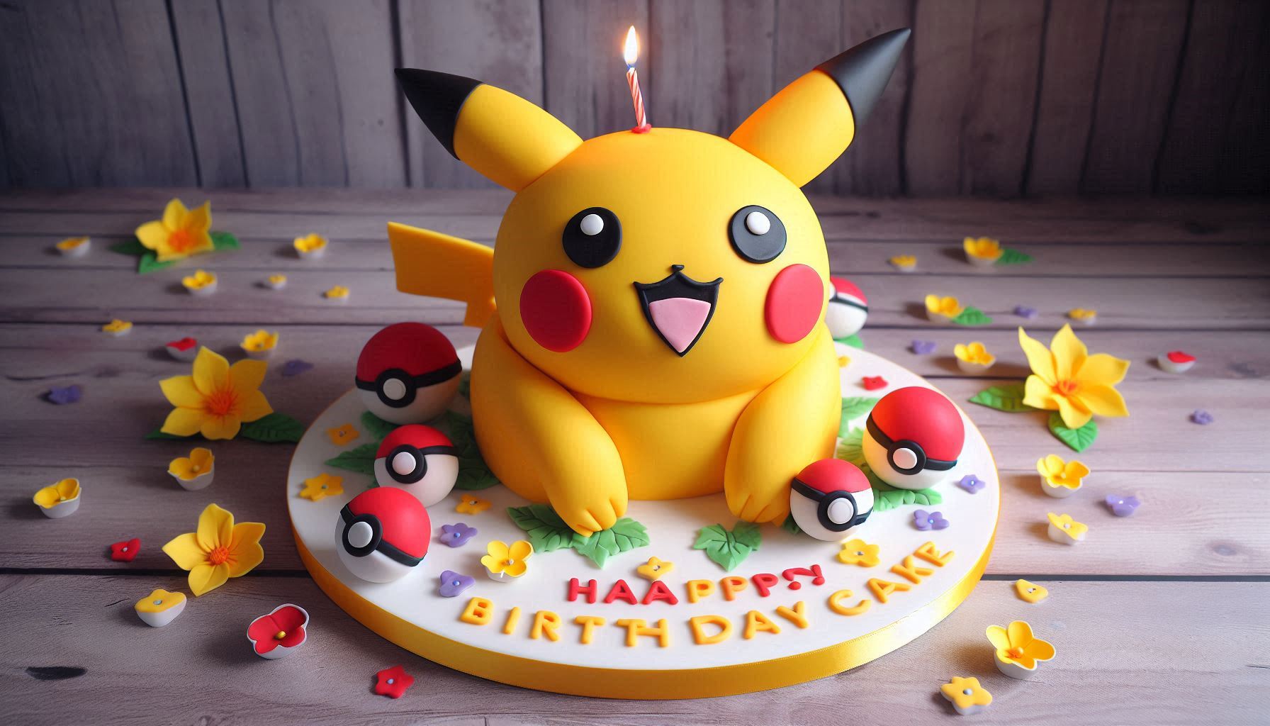 pokemon birthday cake